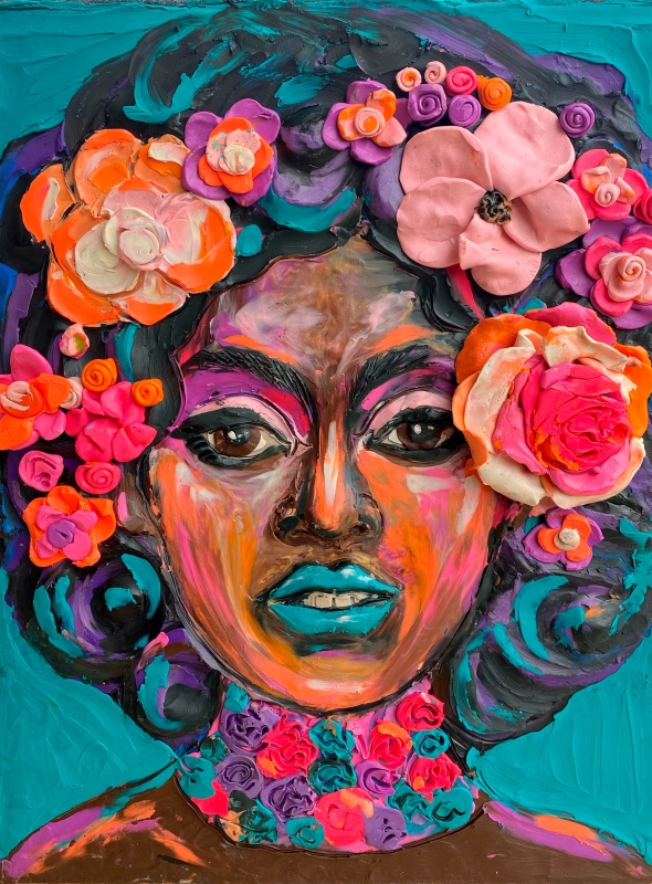 Those eyes opposite by artist Anastasia Shimanskaya